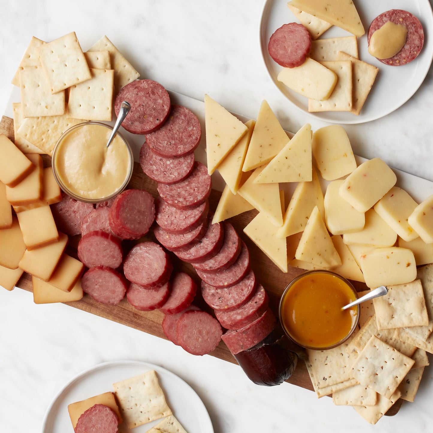 Hickory Farms Gourmet Cracker Variety - 3 Pack | Charcuterie Board | Artisan | Golden Toasted, Olive Oil and Rosemary