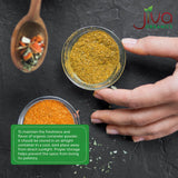 Jiva Organics Organic Ground Coriander Powder 1.5 LB Bulk Bag - Non-GMO, Pure - Dhania, Coriander Seeds Ground