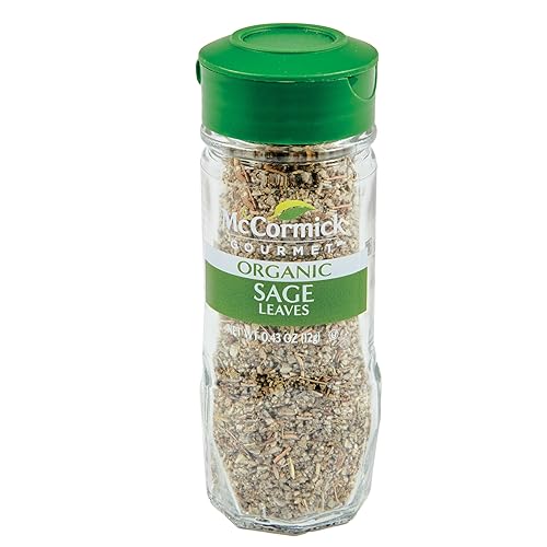 McCormick Gourmet Organic Sage Leaves, 0.43 oz