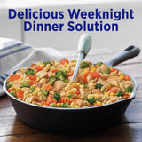 Birds Eye Voila! Family Size Garlic Chicken Frozen Dinner, Easy-to-Prepare Frozen Meal for Weeknight Family Meals, 42 OZ Bag
