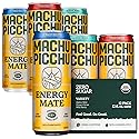 MACHU PICCHU 12-Pack Variety Zero Sugar Energy Mate Drink - Non-Carbonated Yerba Mate, 120mg Organic Caffeine, Smooth Focus Without Jitters or Crash