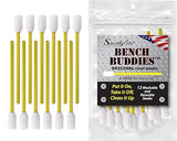Swab-its® 12- Piece Bench Buddies Original Foam Swabs - A Swab for Every Job: 88-8222