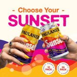 Paulaner Sunset Classic Orange Cola Soda Soft Drink | Fruity European Natural Sugar Spezi Soda Made in Germany | Vegan and Gluten-Free | 11.2 fl oz