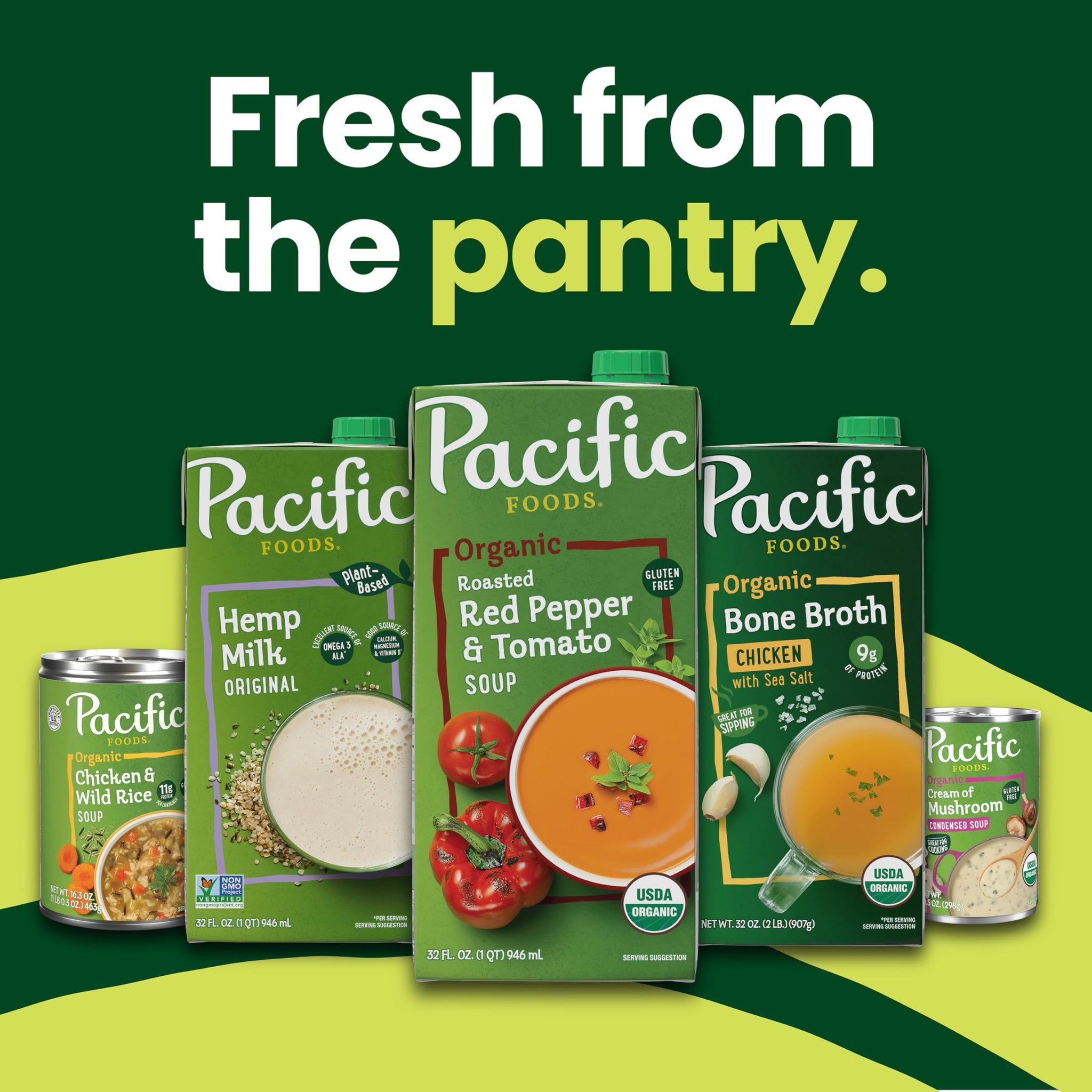Pacific Foods Organic Mushroom Broth, 32 Ounce