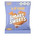SmartSweets Caramel Candies, 1.6oz (Pack of 12), Creamy Candy with Low Sugar (1g), Low Calorie (140), Plant Based, Gluten Free, No Artificial Colors