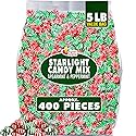 A Great Surprise Starlight Mints Bulk - 5 Pounds - Refreshing Mint Candy Individually Wrapped - Spearmint and Peppermint Hard Candy - Office