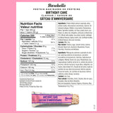 Barebells Protein Bar - 55g, Box of 12 Units | Birthday Cake Flavor, 20g Protein, No Added Sugar, Collagen, Crispy and Creamy Texture