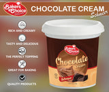 Premium Chocolate Spread -16 oz. - Rich & Creamy Pastry Filling, Breakfast Syrups & Toppings for Cakes, Cookies and Desserts - Dairy Free, Kosher