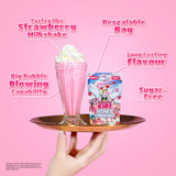 Archie’s Milkshake Sugar Free Gum by Bubblegum Kids | Milkshake Flavor Sugarless Gum with Xylitol | Vegan, Low Calorie Candy Alternative for Kids