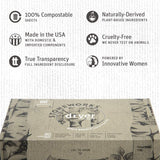 Grab Green Stoneworks Cruelty-Free Dryer Sheets | Softens Fabrics, Freshens Clothing & Reduces Static-Cling and Wrinkles | Plant Based | Birch Branch