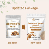 Brewers Yeast Powder for Lactation, 3lbs (90 Servings) | Debittered Brewers Yeast for Breastfeeding Support | Great for Lactation Cookies & Tea | Rich