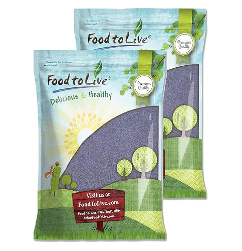 Food to Live Butterfly Pea Flower Powder, 14 Pounds - Raw, Vegan, Kosher, Herbal Tea & Botanical Infusion