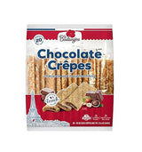 La Boulangere Chocolate Hazelnut Crepes, Individually Wrapped, Non GMO, Free From Artificial Flavors & Colors, 20-Count