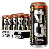 Cellucor C4 Ultimate x WWE | 300mg Caffeine Sugar Free Energy Drink | Knockout Nectarine Guava | 16oz (Pack of 12)