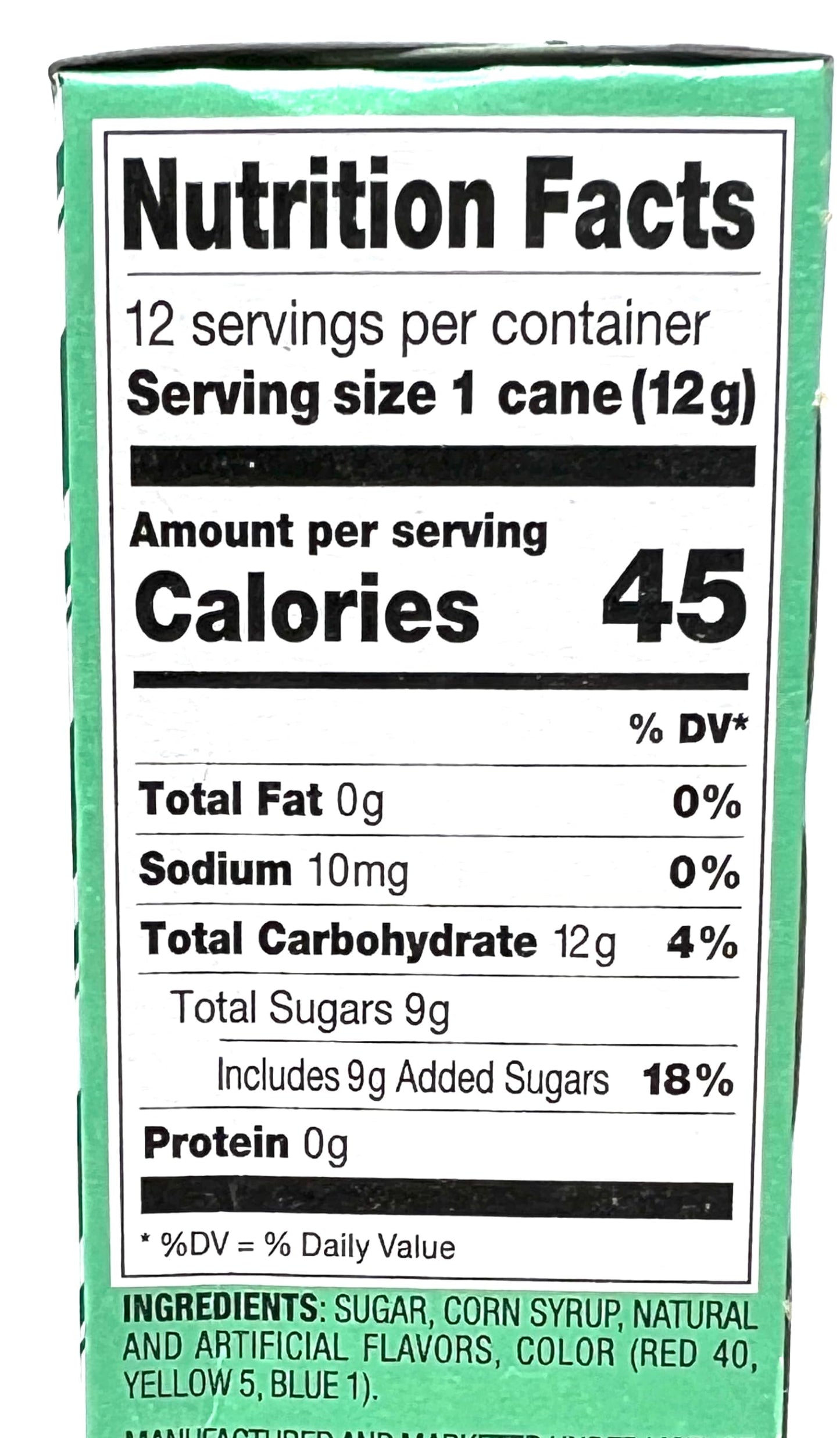 M&M's Candy Canes Mint Flavored, 12ct box (Pack of 2)