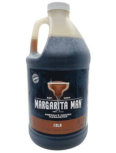 Margarita Man Cola Mix | 64oz bottle, makes 60 drinks | Makes Cola Slushes, Jack 'n Cokes, & Rum 'n Cokes | Bars, Restaurants, At Home | Pure Cane