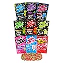 Pop Rocks (9 Pack) -9 Individually Wrapped Packets of Pop Rocks Candies - 9 Assorted Flavors of Crackling Popping Candys