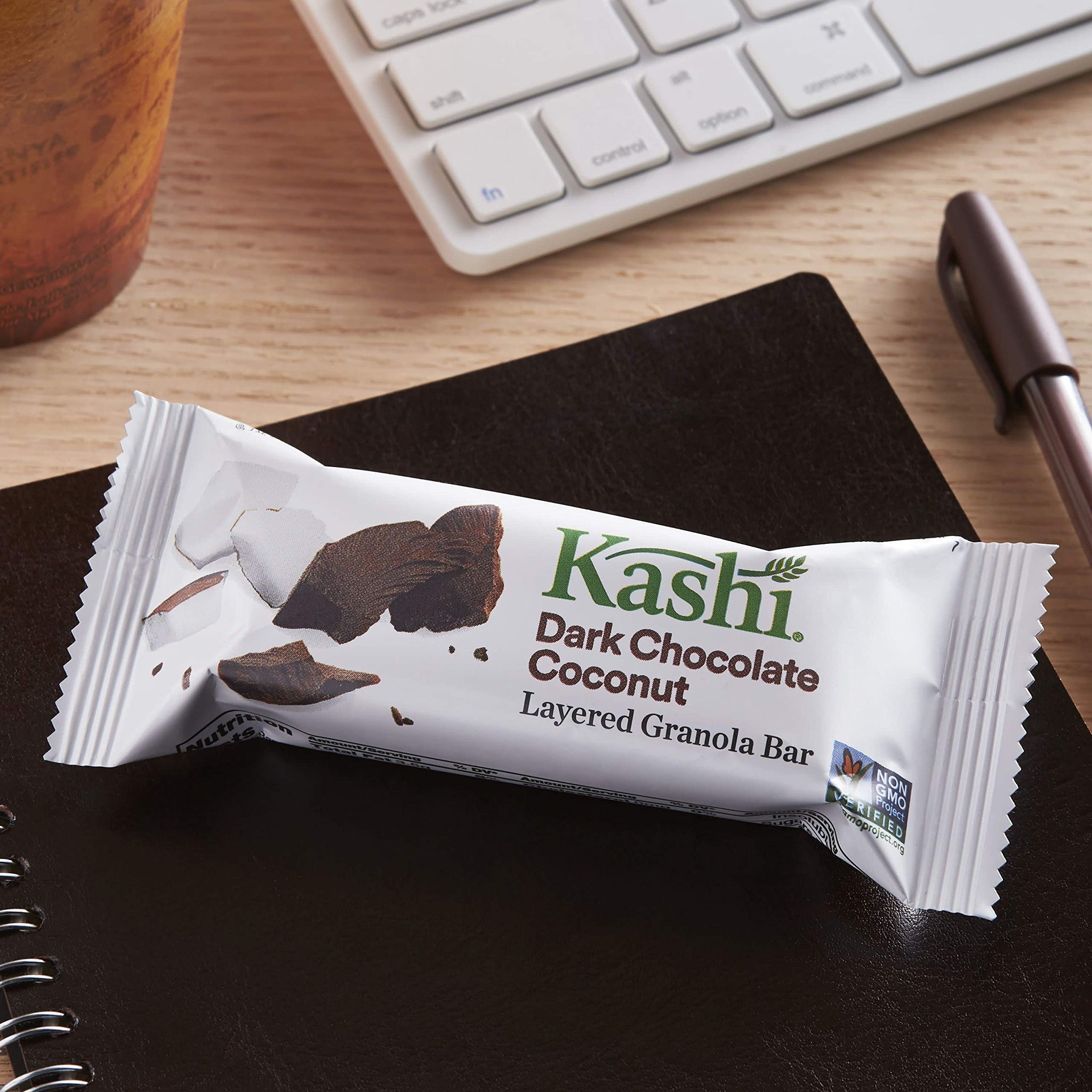 Kashi, Layered Granola Bars, Dark Chocolate Coconut, Vegetarian, 6.7oz Box (6 Count)