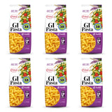 GI Pasta Fusilli, 6-Pack (52.8 oz Total) | Low Glycemic, Italian-Style Spiral Pasta Ideal for Thick Sauces, Salads and Weekly Meal Prep