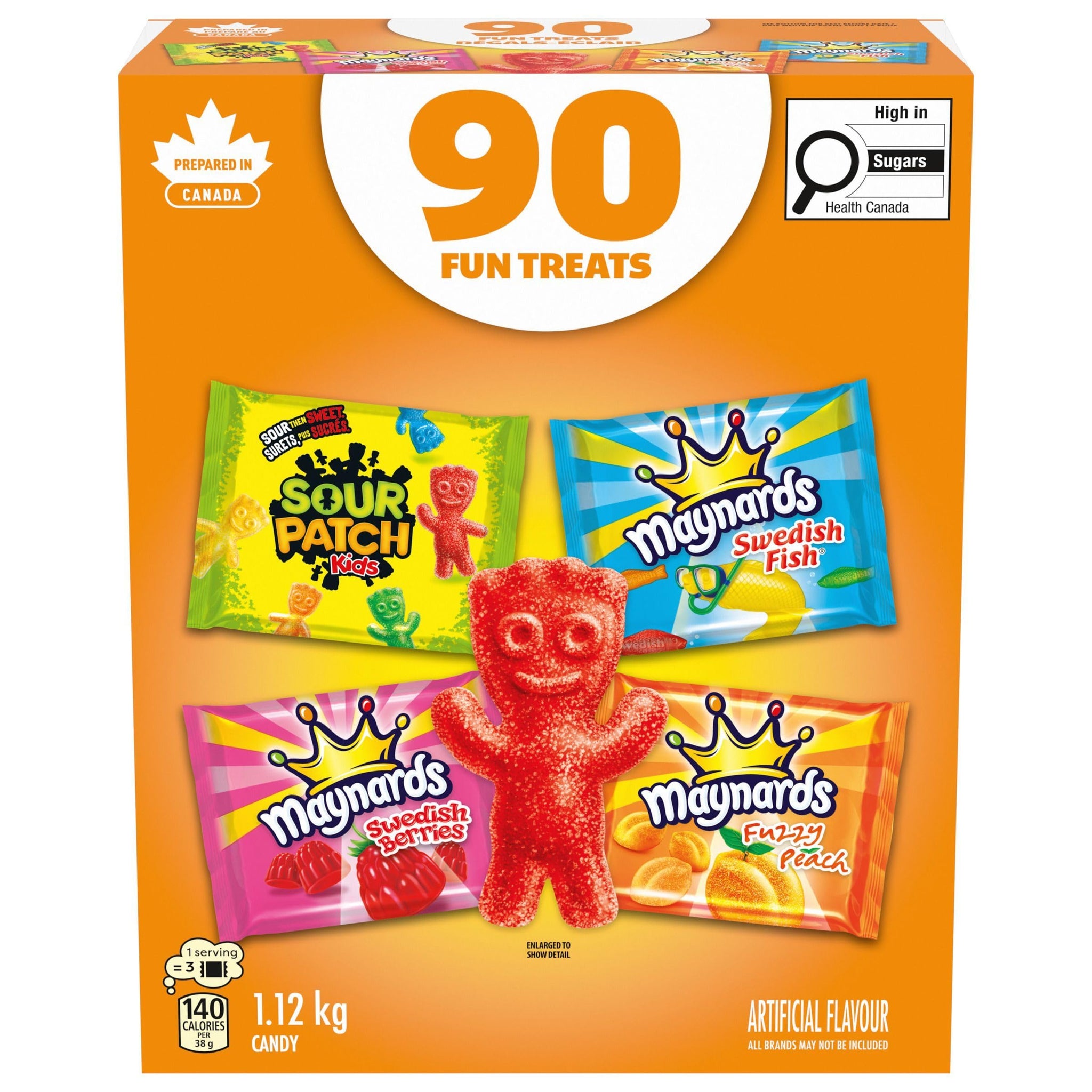 Maynards Halloween Candy, 90 Count, 1120 Gram