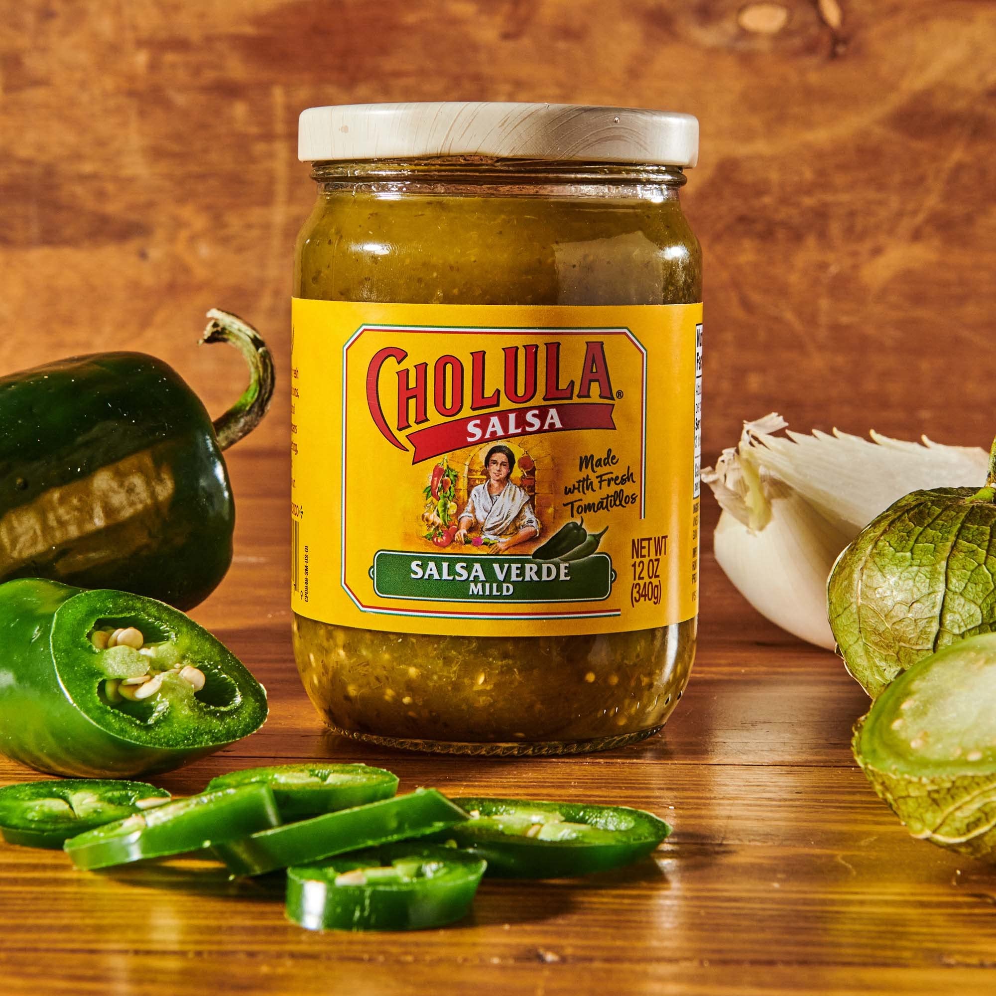 Cholula, Salsa Mild Verde, 12 Ounce