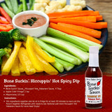 Bone Suckin' Hiccuppin' Hot Habanero Sauce - 5 oz. - Mother Nature's Habanero Heat Infusion - Perfect on All Foods