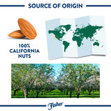 Fisher Chef's Naturals Unsalted Sliced Almonds 24oz Resealable Bag, Raw Nuts Perfect for Cooking, Baking & Snacking, Healthy Snacks for Adults, Vegan