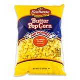 Popcorn Variety Pack - Bachman Air Popped Butter Popcorn (3, 8oz bag) - Utz Cheddar Cheese Popcorn (3, 6.5oz bags) - Delicious Buttery Delight Popcorn