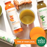 Urban Remedy Cold Crusher Organic Juice, Cold-Pressed, 12 fl oz, Orange, Carrot, Lemon & Turmeric Blend, Immune Support, Organic, Non-GMO