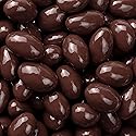 Dark Chocolate Almonds - 2 Pound Bulk Pack - Whole Dry Roasted Dark Chocolate Covered Almonds - Candy for Office, Buffets, Snacking & Gifting