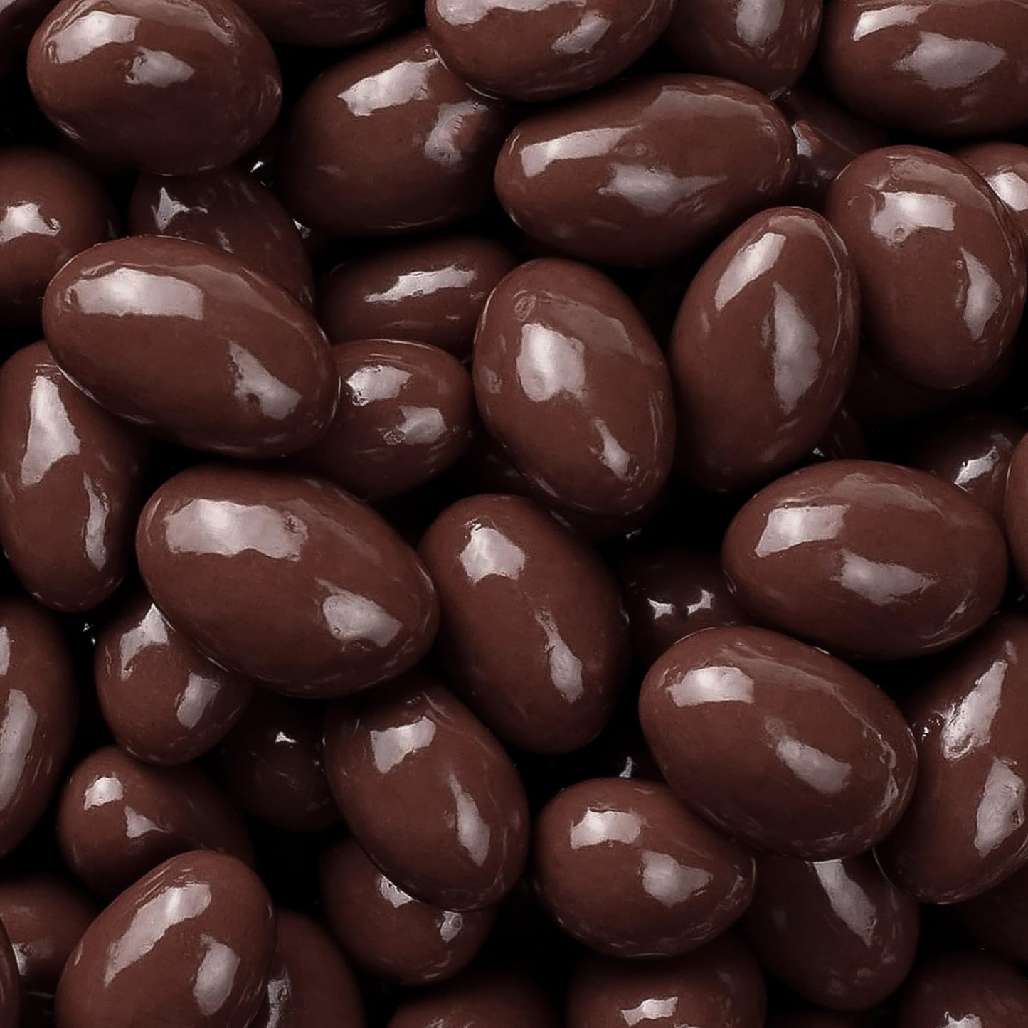 Dark Chocolate Almonds - 2 Pound Bulk Pack - Whole Dry Roasted Dark Chocolate Covered Almonds - Candy for Office, Buffets, Snacking & Gifting