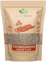 Ashwagandha Root 8 Oz |(Tea Cut), Dried Ashwagandha Herb, 100% Naturally Dried, Withania Somnifera. Best Particle Size For Making Tea (1)