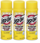 Easy-Off Professional Oven & Grill Cleaner 24 oz (Pack of 3)