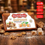 HazerBaba Coconut Dusted Turkish Delight Candy with Walnut, 16oz(Pack of 1)