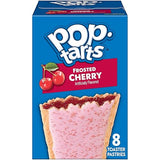 Pop-Tarts Toaster Pastries, Breakfast Foods, Kids Snacks, Frosted Cherry, 13.5oz Box (8 Pop-Tarts)