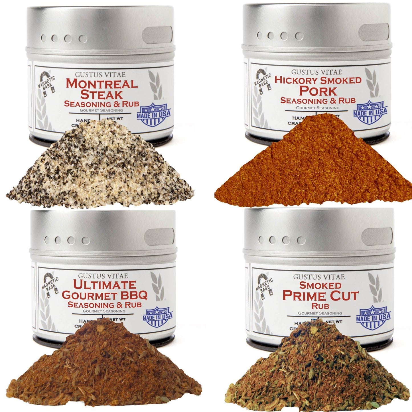 Gustus Vitae | BBQ Pit Master Collection | All Natural Gourmet Seasonings