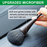 2 Pack Exquisite Dusting Brush Kit, Dust Brushes, Car Detailing Brush, Feather Duster Brush for Models, Craf, Collectibles,Computers, Digital Devices