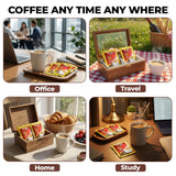 Vinacafe 40 cts 3 in 1 Vietnamese Instant Coffee Gold Red Strong Rich Blend, 40 Sachets (2 Bags of 20 Sachets)