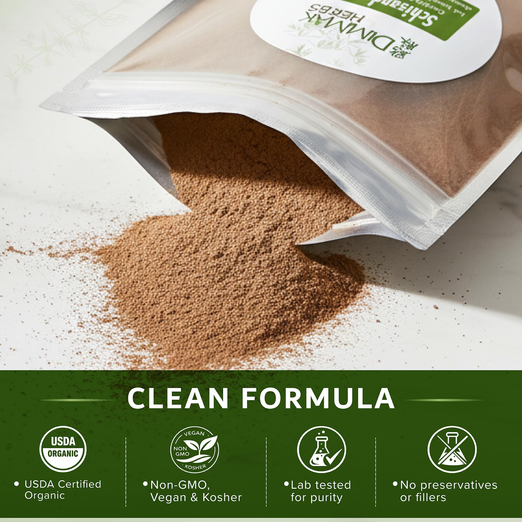Dimmak Herbs Organic Schisandra Berry Extract 5:1 (Wu Wei Zi)- The Five Flavor Adaptogen for Liver Detox, Glowing Skin & Mental Focus- Stress Relief