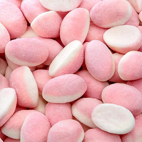 Strawberry Gummy Candy | 2-Pound Bag | Pink Candy for Baby Shower Favors | Gender Reveal Party Favors | Puffy Strawberry Gummies for Candy Buffets