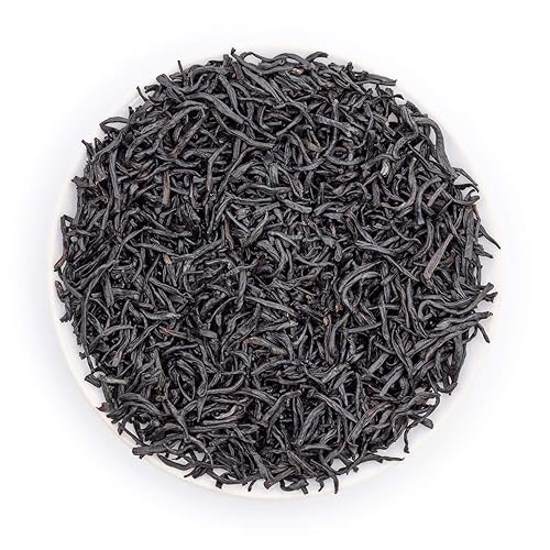 Oriarm Lapsang Souchong Unsmoked Black Tea from Wuyi Mountain- Chinese Loose Leaf Tea Zheng Shan Xiao Zhong without Smoke - 225g Ziplock Resealable