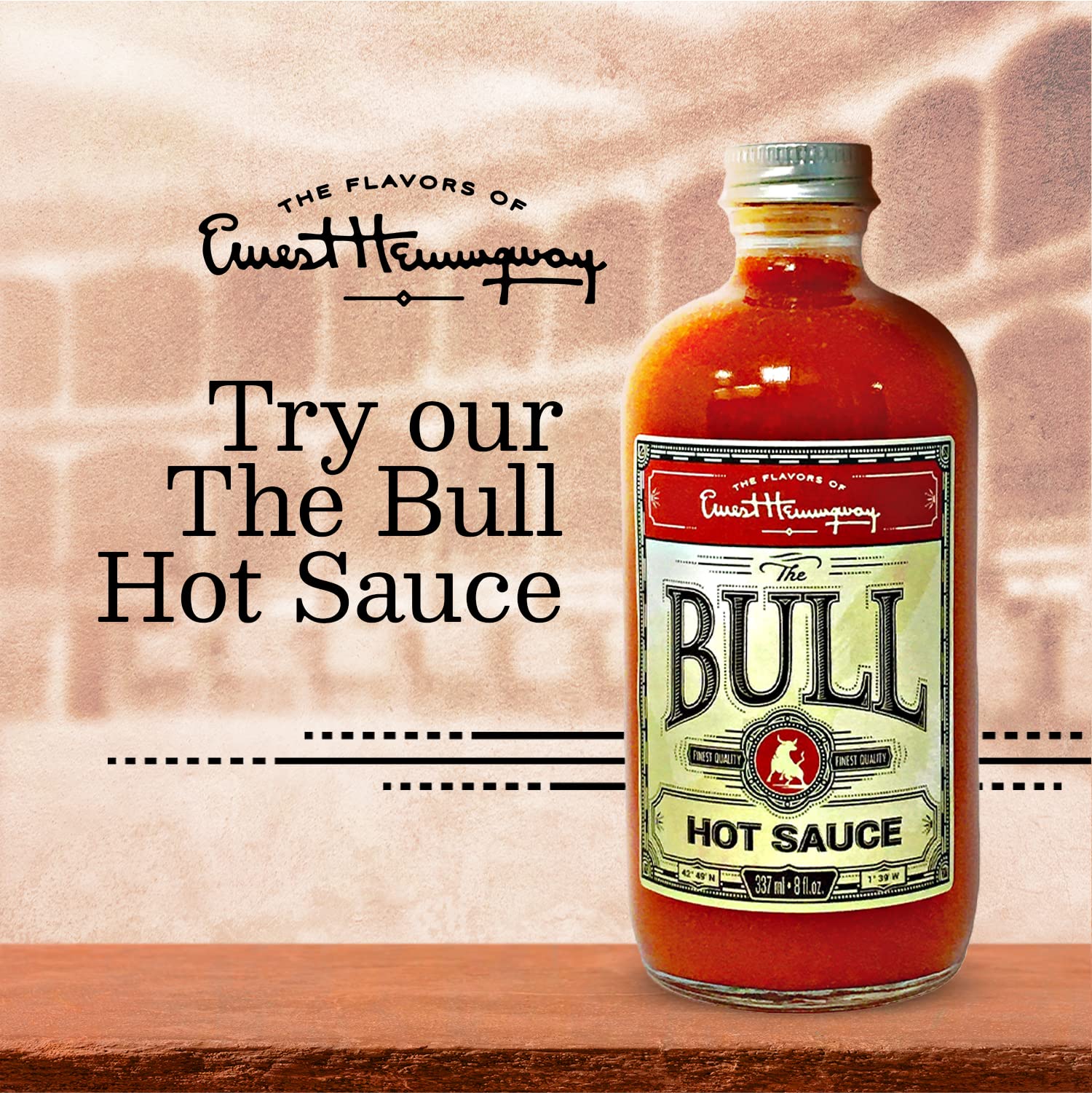 The Flavors Of Ernest Hemingway The Matador Steak Sauce | Small Batch All Natural Ingredients | Gluten Free, No MSG, No HFCS 12.7 Ounces (Pack of 1)