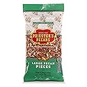 PRIESTER'S Large Raw Pecan Pieces - Natural Shelled Pecans Grown in the USA - Unsalted Pecans for Snacking and Baking - Tight Resealable Bag