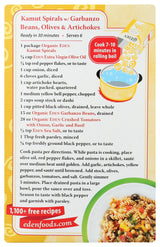 Eden Organic Kamut Spirals, 12 oz, 100% Whole Grain, Fusilli, Macaroni Cut, Non-GMO