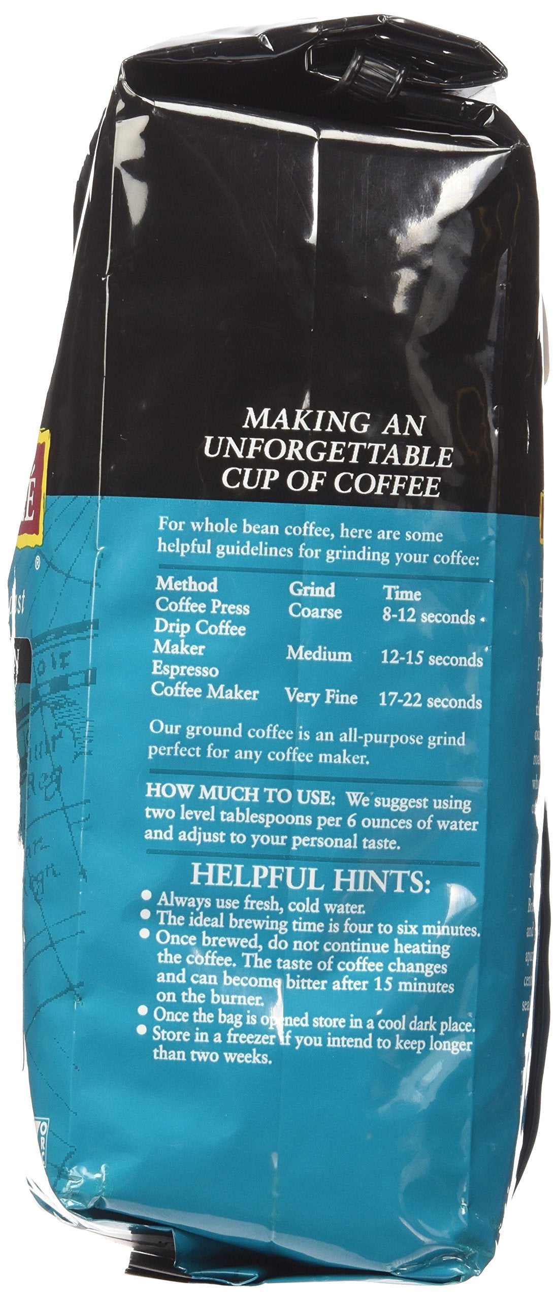 HEB Cafe Ole Whole Bean Coffee 12oz Bag (Pack of 3) (Texas Pecan - Medium Dark Roast (Full City))