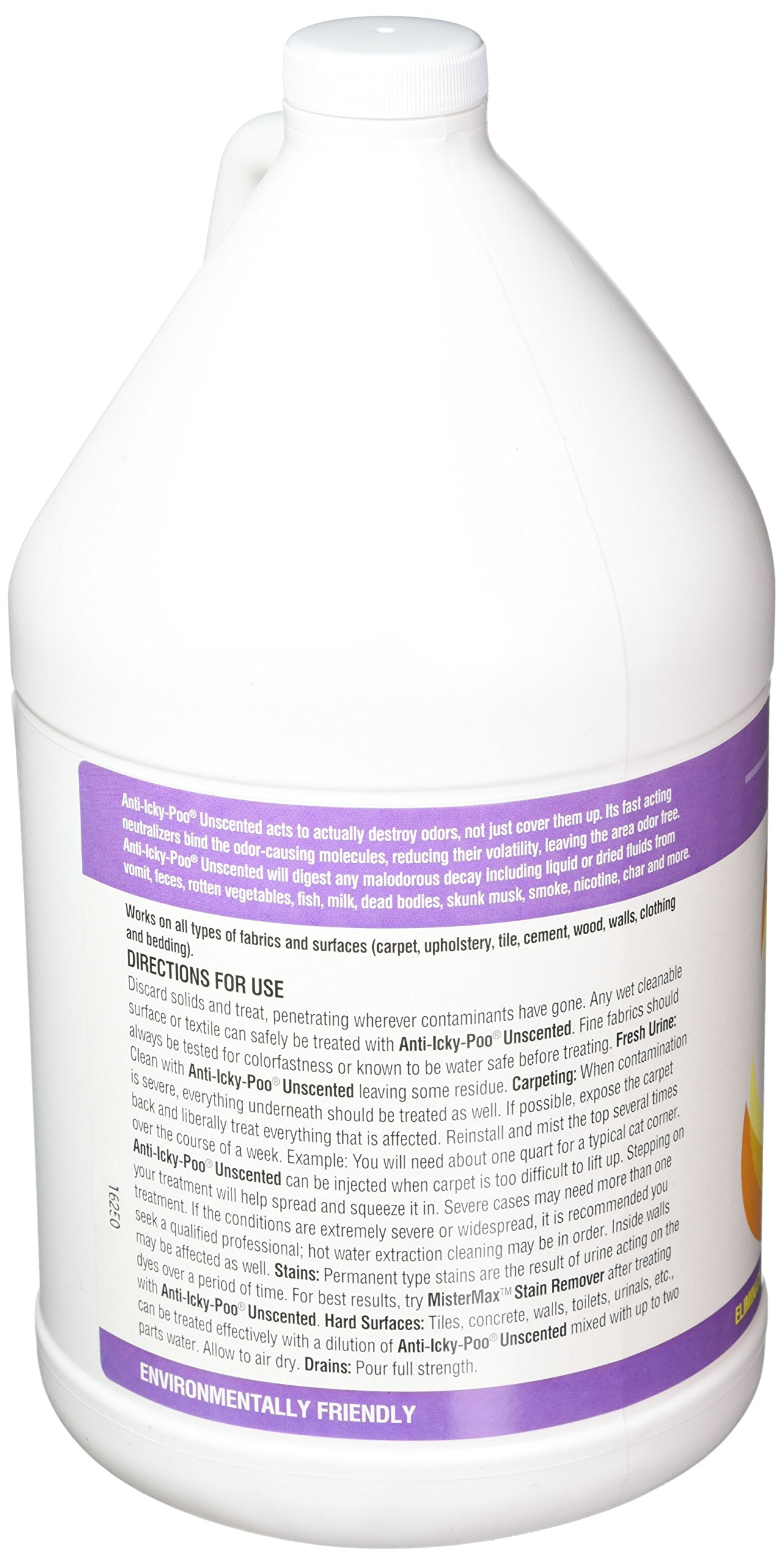 Mister Max Anti Icky Poo UNSCENTED Odor Remover Starter KIT! 10 x 10 x 10 inches