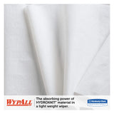 WypAll 34955 X60 Cloths, Jumbo Roll, White, 12 1/2 x 13 2/5, 1100 Towels/Roll