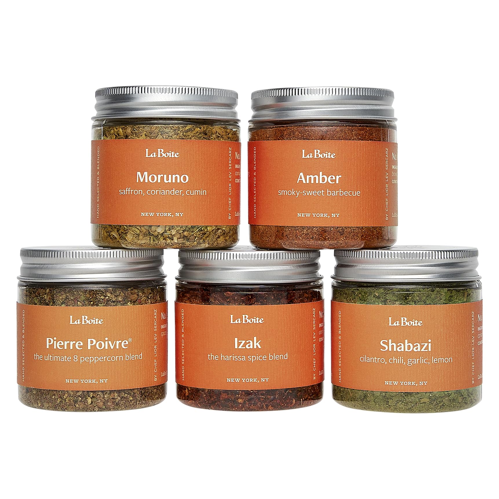 La Boite Grilling Spice Blends Set - to Make Grilling Better Than Ever | 5 pack set