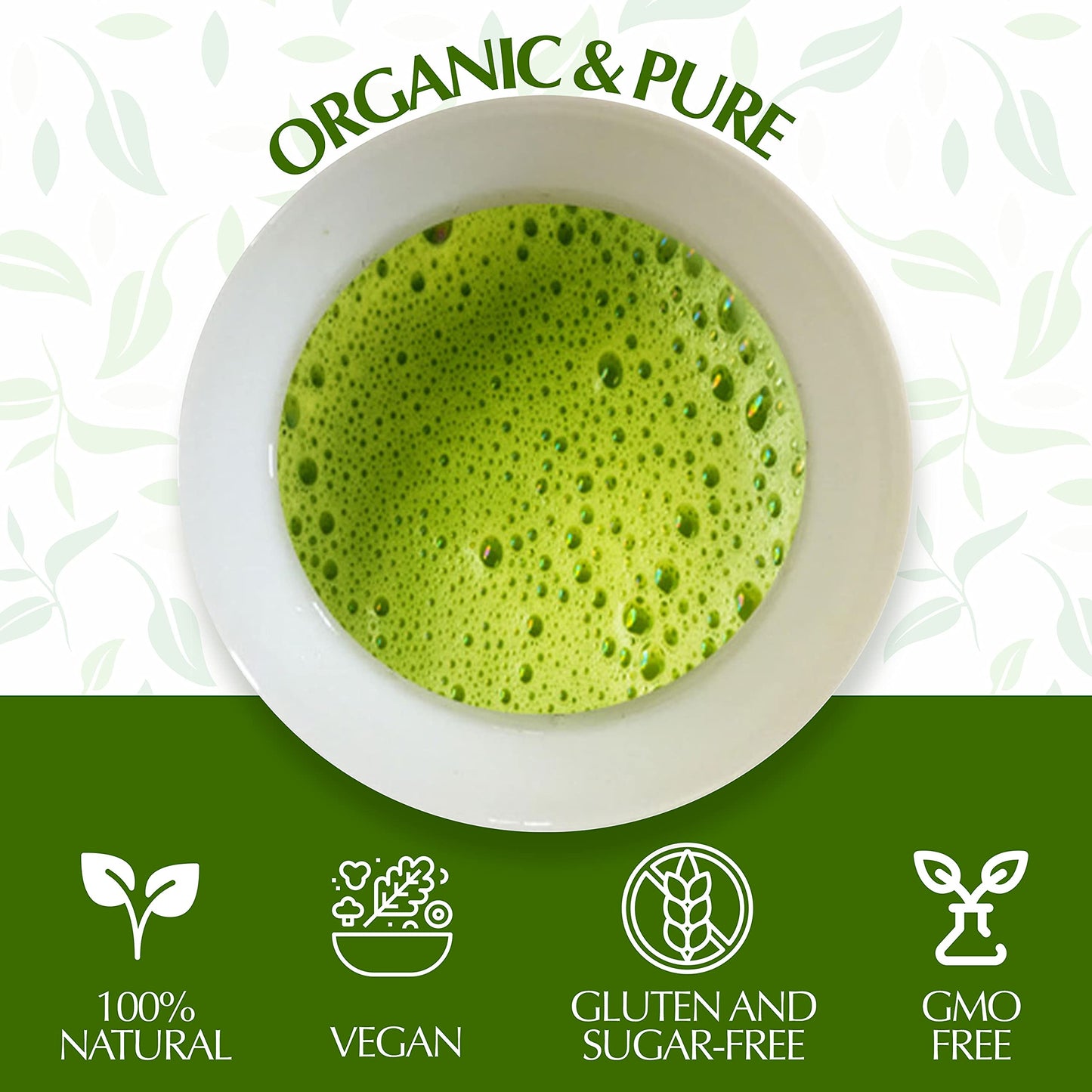 Japanese Green Tea Co. Kagoshima Matcha Powder (30 g) - Japanese Ceremonial Grade Matcha Powder - Smooth Green Tea for Easy Brewing - Subtle Sweetness