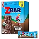 Zbar - Chocolate Brownie - Soft-Baked Energy Snack Bars - Non-GMO - 11g Whole Grains - USDA Organic Granola Bars - Snacks for Kids (12 Pack)
